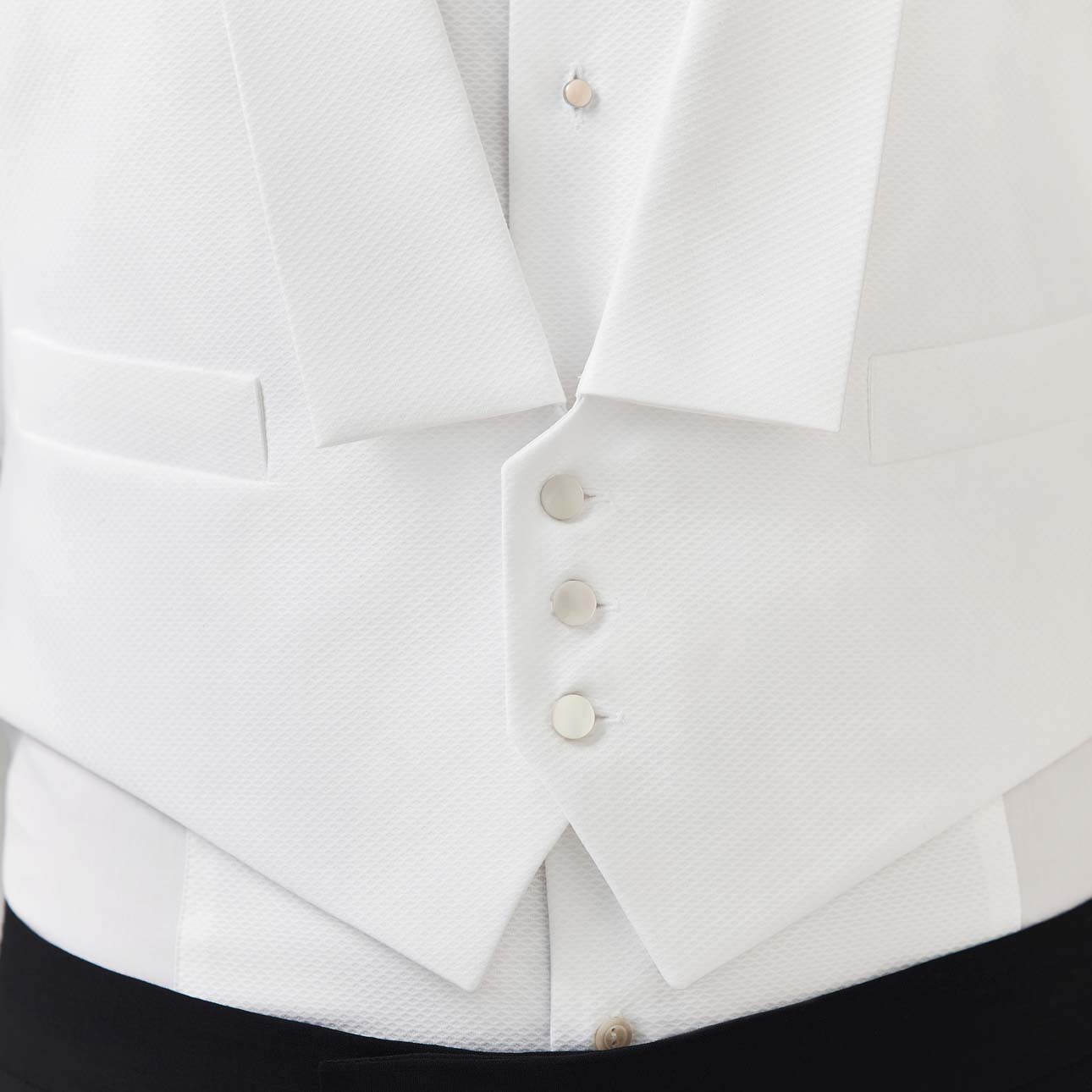 White tie shirt discount